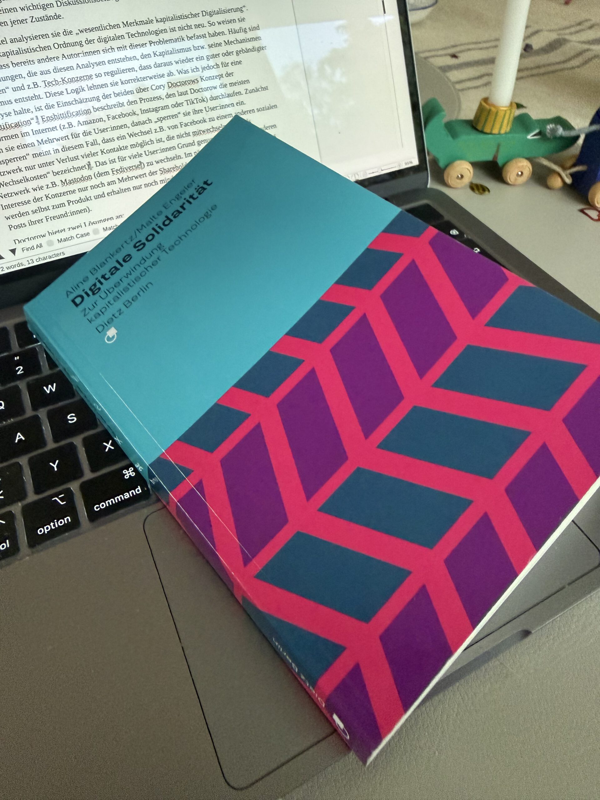 Rezension zu „Digitale Solidarität“ von Aline Blankertz und Malte Engeler